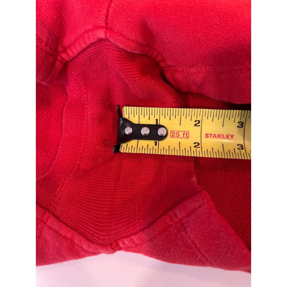 Rag & Bone Womens Red Cotton Shorts With Elastic Waistband & Logo Detail - Picture 4 of 5